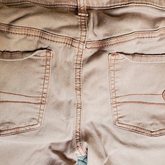 American Eagle Skinny Jeans SZ 4 Pink - Picture 4 of 7